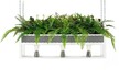 Lampa wisząca/kwietnik SEMIRA 100 INDUSTRIAL - biały