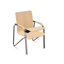 Krzesło konferencyjne z pulpitem SAMBA WOOD TR