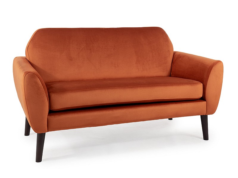 Sofa MENA Velvet - cynamon Bluvel 4215