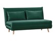 Sofa rozkładana SPIKE II Velvet - zielony