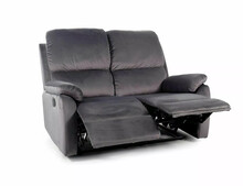 Sofa z funkcją relaks SPENCER 2 Velvet - szary Bluvel 14