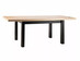 Stół rozkładany PRESTO 140/218x80 - dąb artisan/czarny