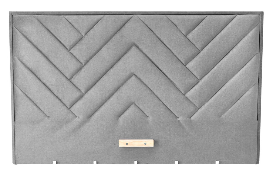 Zagłówek do łóżka MODULO W1 160 - popielaty