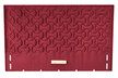 Zagłówek do łóżka MODULO W2 160 - bordowy