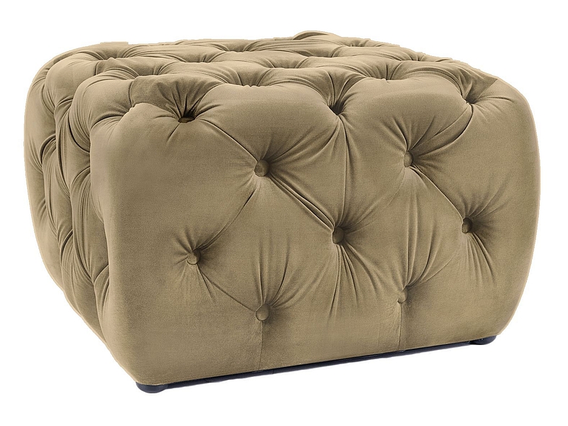 Puf SOPHIA Velvet - oliwkowy Bluvel 77
