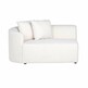 Sofa modułowa lewa GRAYSON krótka - biały