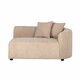Sofa modułowa prawa GRAYSON krótka - beżowy