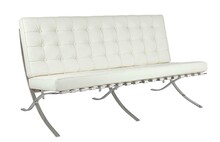 Sofa 3-osobowa BARCELON PRESTIGE PLUS - biały