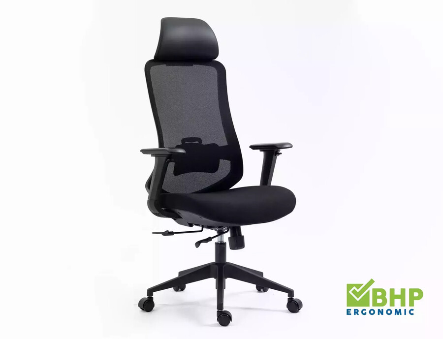 Fotel ergonomiczny ERGON - czarny