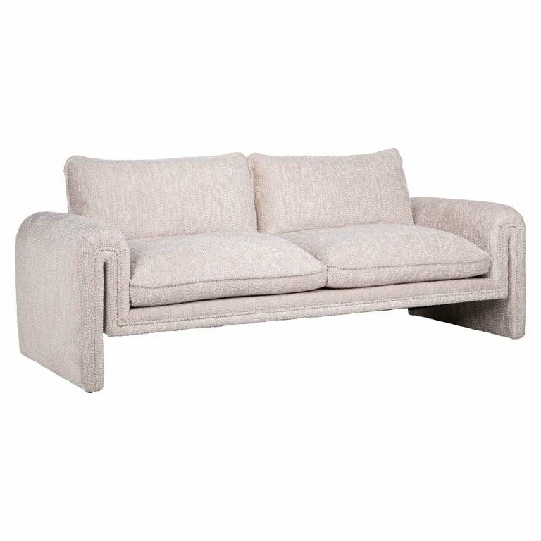 Sofa 2-osobowa SANDRO - kremowy