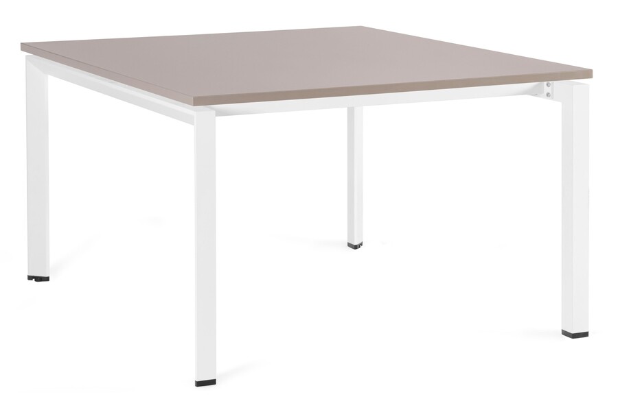 Biurko PASON WORKSTATION 2 120x140 - beżowy/biały