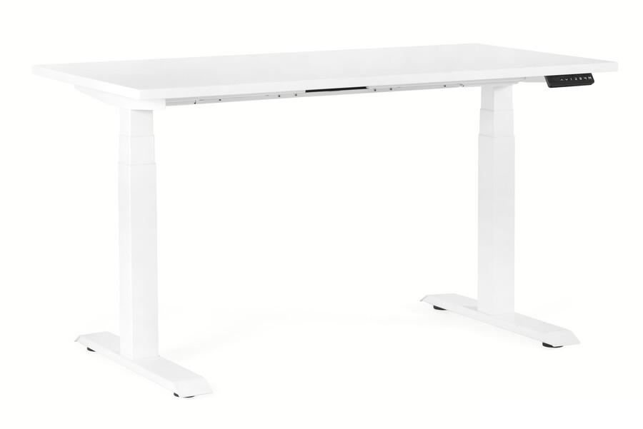 Biurko regulowane FIGHTER SINGLE DESK 140x70 - biały