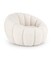 Fotel GASPAR - boucle kremowy