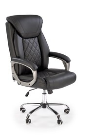 Fotel gabinetowy HELDER - czarny