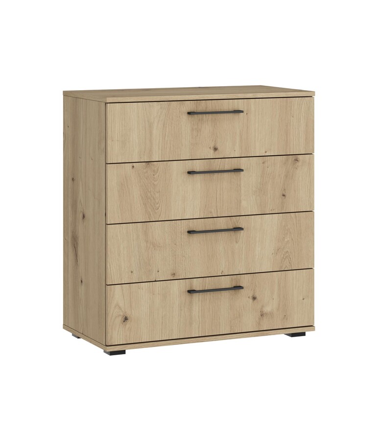 Komoda 4-szufladowa FLEX KM-1 - dąb artisan