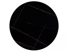 Stół barowy BT-007 60 cm - czarny