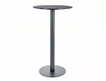 Stół barowy BT-007 60 cm - czarny