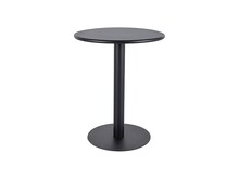 Stół barowy okrągły PUB 60 cm - czarny