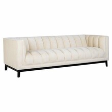 Sofa 3-osobowa BEAUDY - biały