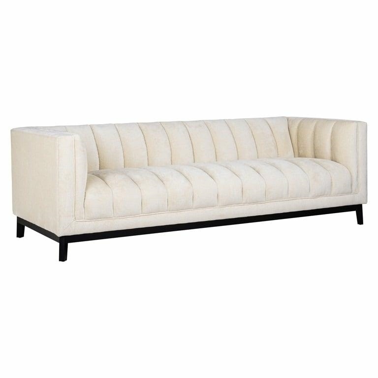 Sofa 3-osobowa BEAUDY - biały