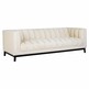 Sofa 3-osobowa BEAUDY - biały