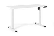 Biurko regulowane METIS 120x60 - biały