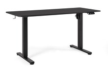 Biurko regulowane METIS 140x60 - czarny