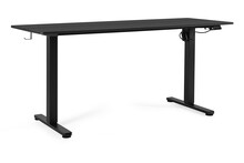 Biurko regulowane METIS 160x60 - czarny