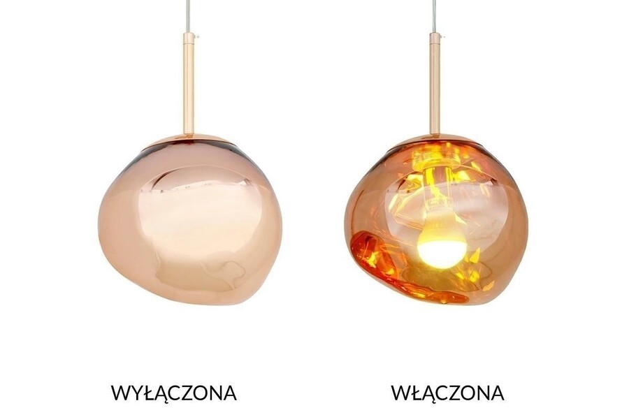 Lampa wisząca FUSION 20 - miedziany