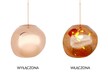 Lampa wisząca FUSION 30 - miedziany