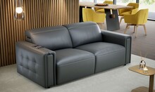 Sofa 3-osobowa rozkładana MONACO pikowane boki