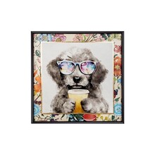 Obraz COFFEE DOG 100x100