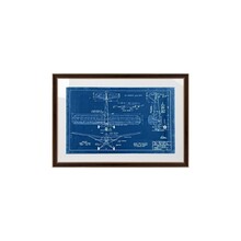 Obraz MECHANICAL PLANE 3 90x62