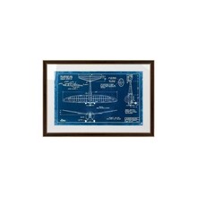 Obraz MECHANICAL PLANE 1 90x62