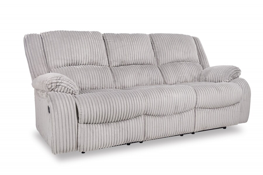 Sofa 3-osobowa z funkcją relaks BONNACRAFT 1430488 - szary