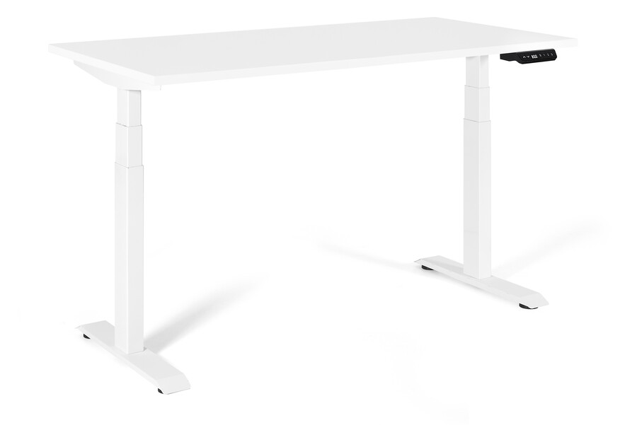 Biurko regulowane ACTIVE I 160x70 - biały