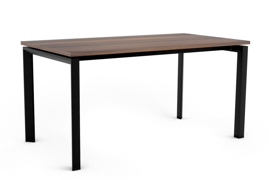 Biurko PASON MANAGER DESK 150x80 - orzech/czarny