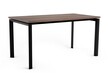 Biurko PASON MANAGER DESK 150x80 - orzech/czarny