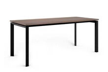 Biurko PASON MANAGER DESK 180x80 - orzech/czarny