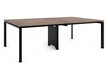 Biurko PASON WORKSTATION 4 240x140 - orzech/czarny