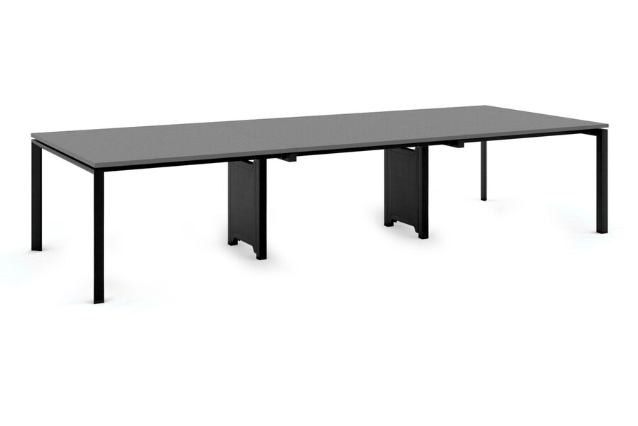 Biurko PASON WORKSTATION 6 360x140 - antracyt/czarny