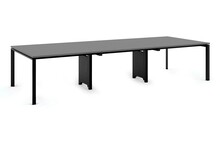 Biurko PASON WORKSTATION 6 360x140 - antracyt/czarny