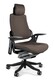 Fotel obrotowy WAU tkanina - czarny/taupe BL409