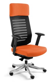 Fotel biurowy VELO - pomarańczowy BL405
