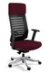 Fotel biurowy VELO - burgundowy BL403