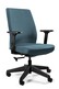 Fotel biurowy WORK - niebieski BL414