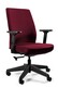 Fotel biurowy WORK - burgundowy BL403