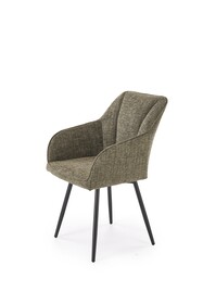 Krzesło z podłokietnikami K576 - oliwkowy