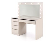 Toaletka z lustrem HOLLYWOOD 2 XL - kaszmir