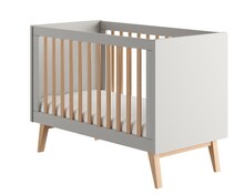 Łóżeczko SWING 120x60 - szary